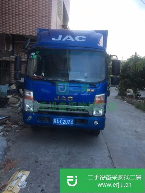 廣東出售二手江淮帥鈴箱式貨車