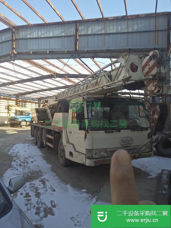 遼寧出售二手的吊車，手續齊全無事故