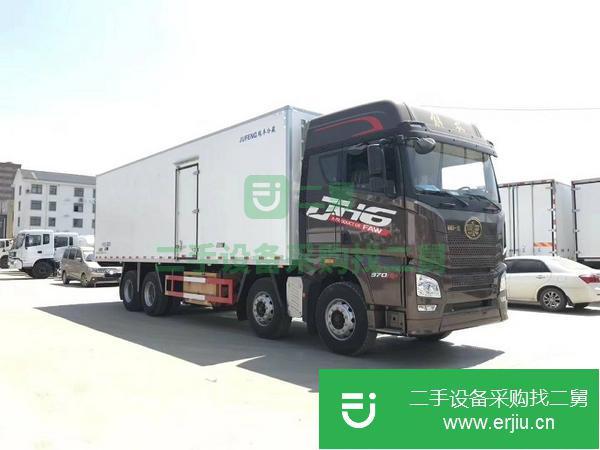 云南出售二手解放冷藏車