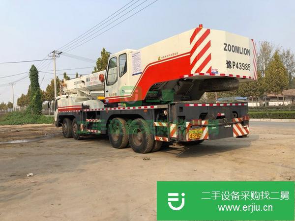 河南出售二手中聯50噸汽車吊
