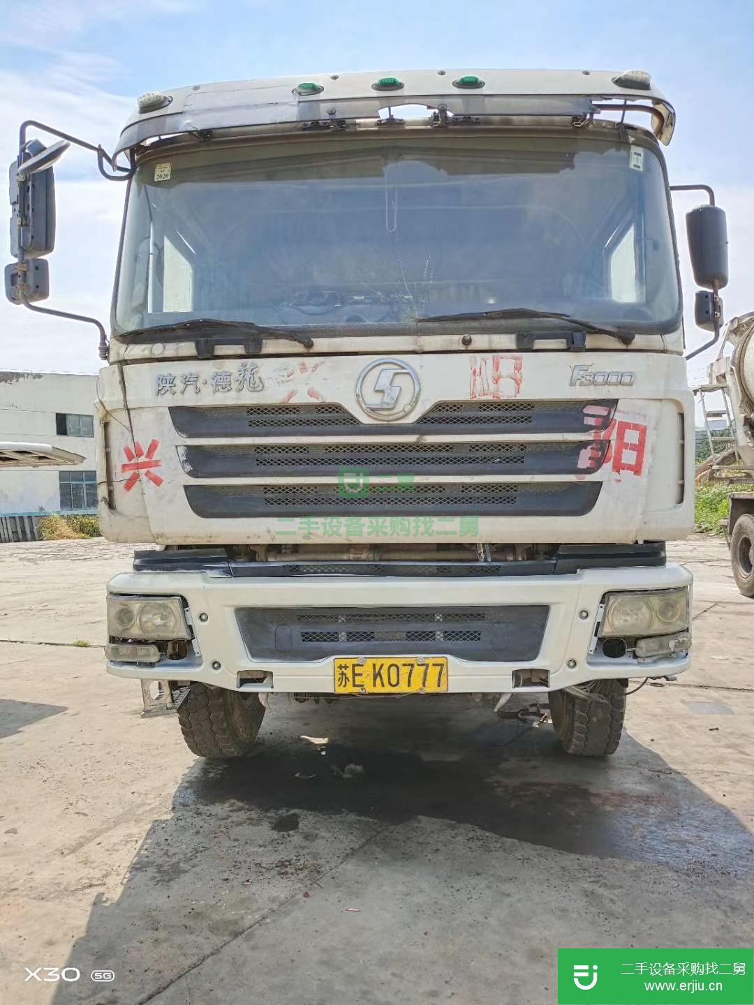 湖南出售二手陜汽重卡攪拌車