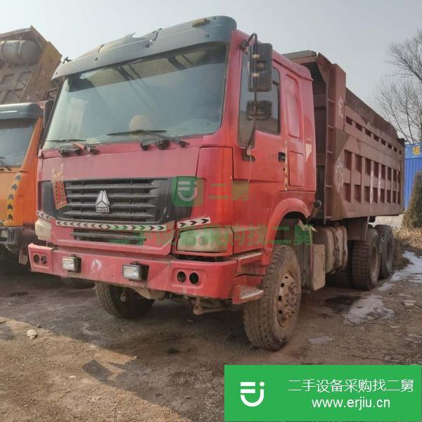 寧夏出售二手豪沃重汽后八輪自卸車