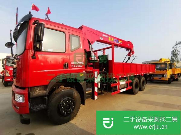 湖北出售二手東風后八輪14噸吊車