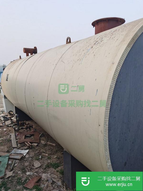 河北出售轉讓精品120萬大卡燃氣燃油有機熱載體導熱油鍋爐