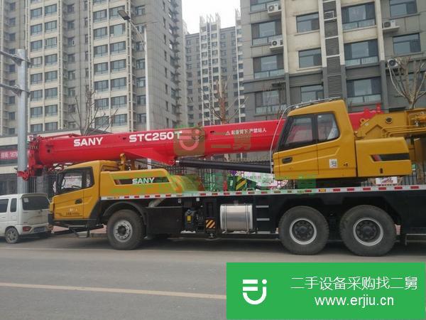 山東出售二手三一STC250T汽車吊