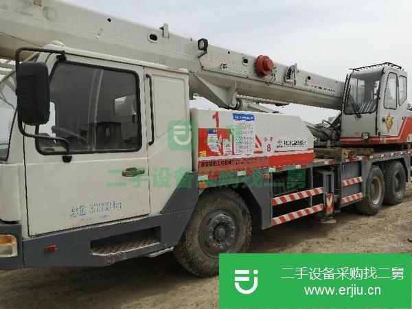 湖北出售二手25噸吊車  有手續(xù)