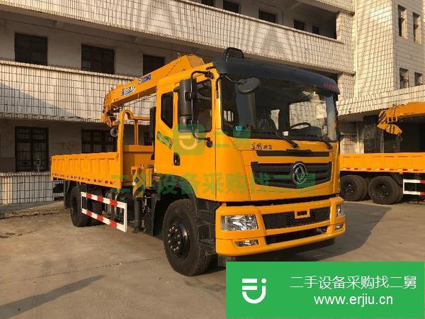 湖北出售二手東風8噸隨車吊