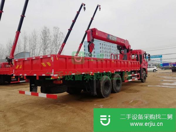 安徽出售二手程力12噸隨車吊