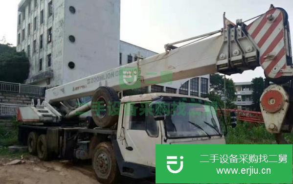福建出售35噸四節(jié)臂中聯(lián)吊車，車輛無手續(xù)