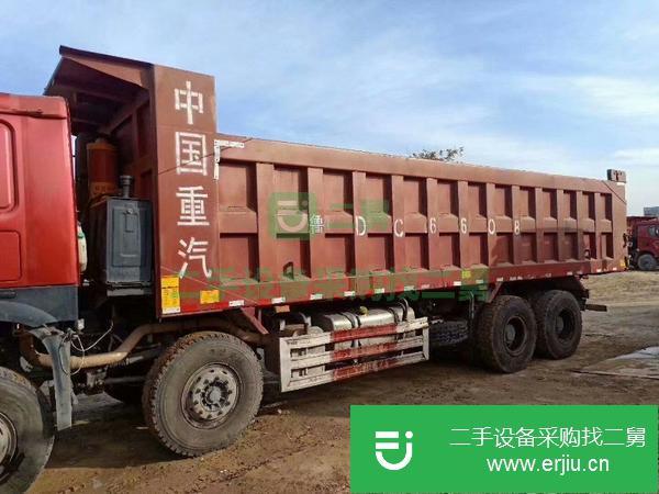 天津出售二手豪沃自卸車
