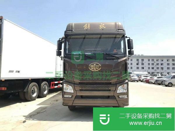 云南出售二手解放冷藏車