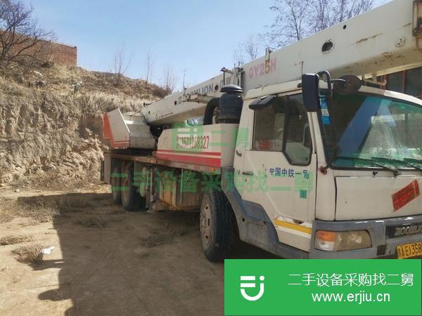 陜西出售二手中聯吊車