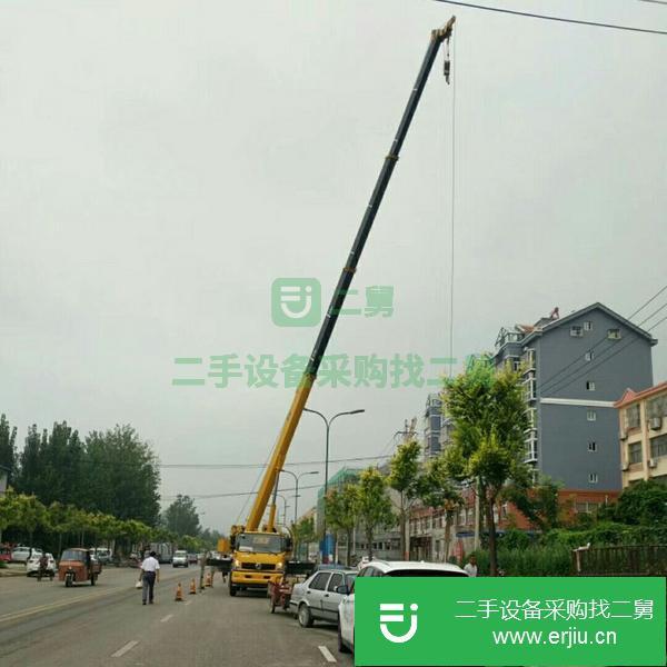 山東出售二手泰安天億12噸吊車
