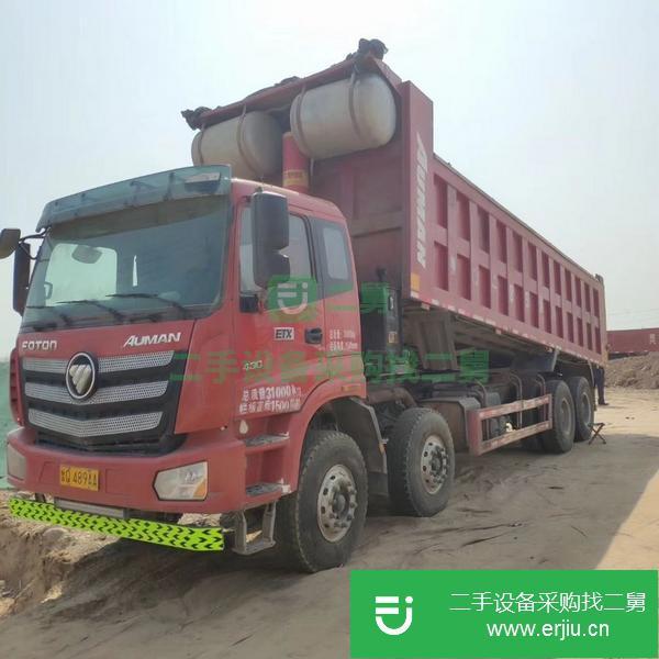 遼寧出售二手8.6米歐曼自卸車 可分期