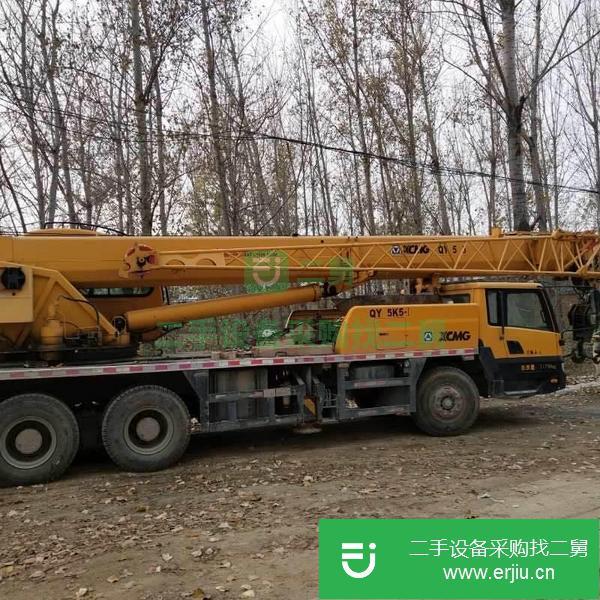 北京出售二手徐工吊車，原車漆無事故車況好