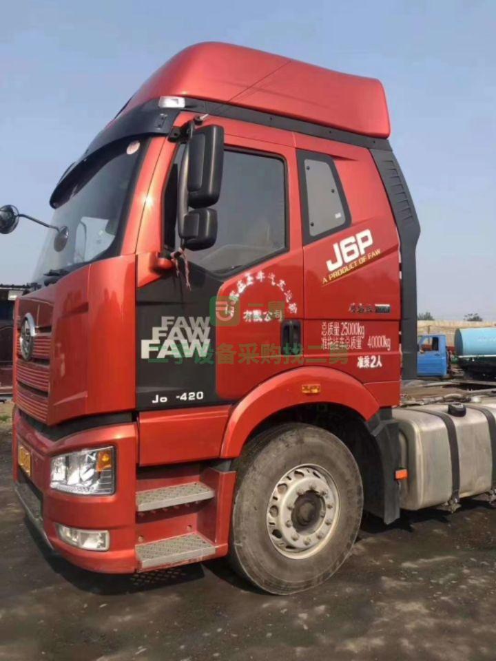 出售一年二個月，J6-420智慧版牽引車.北方款，車況原版