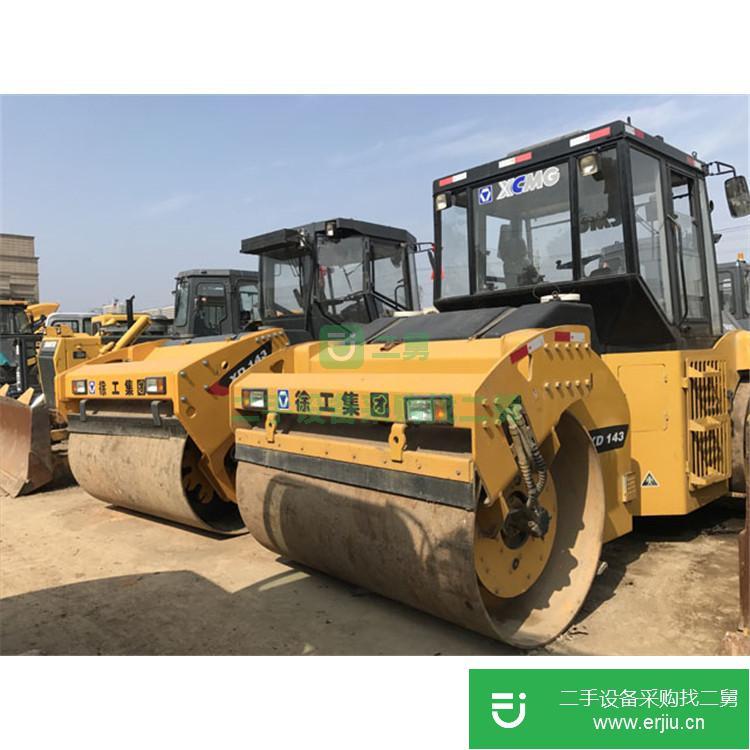 山東出售二手徐工20噸振動壓路機