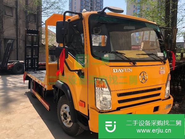 山東出售二手大運平板運輸車