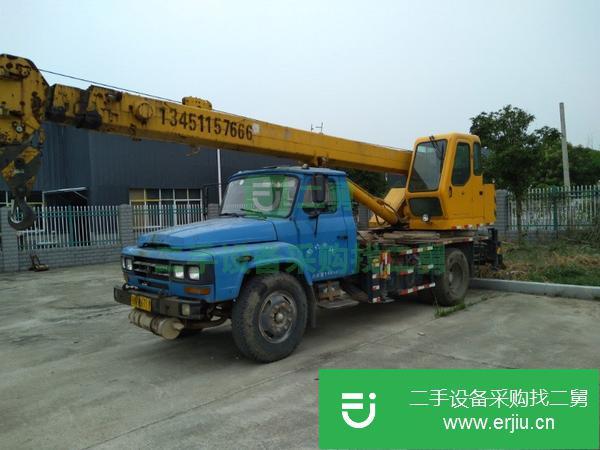 湖北出售二手8噸徐工吊車,車況良好,手續齊全
