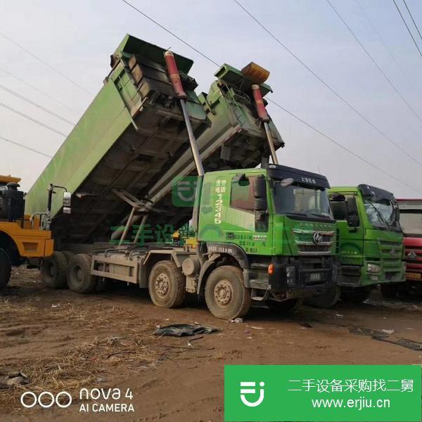 遼寧出售二手國五排放前四后八環保渣土自卸車
