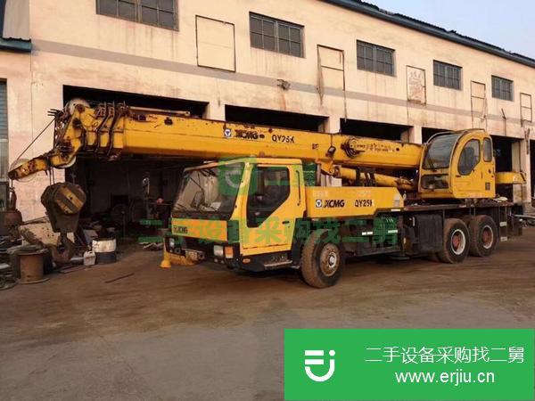 河南出售二手徐工25k汽車吊