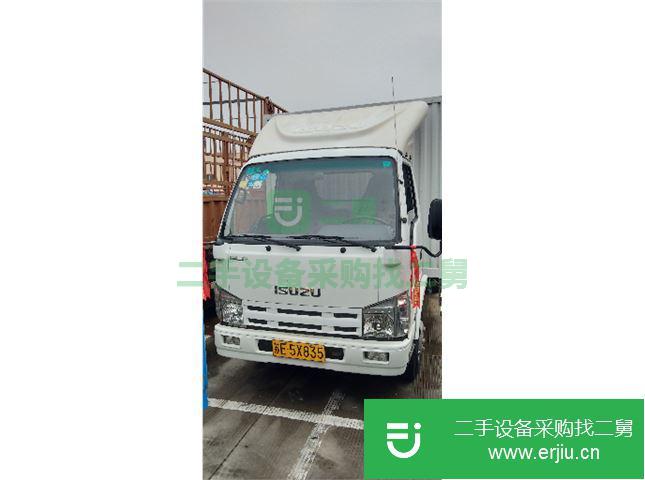 江蘇出售二手慶鈴倉柵式貨車