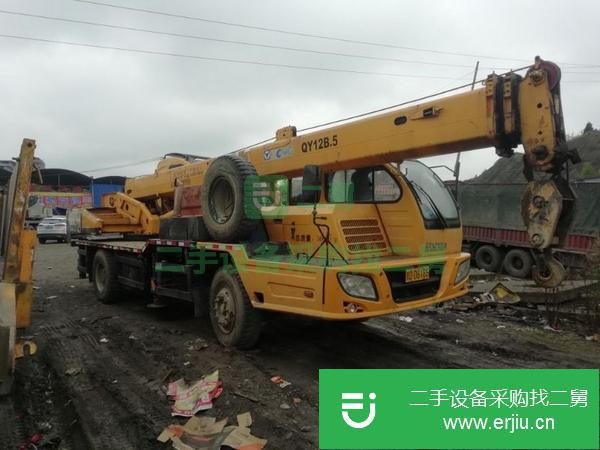 云南出售二手徐工12噸汽車吊