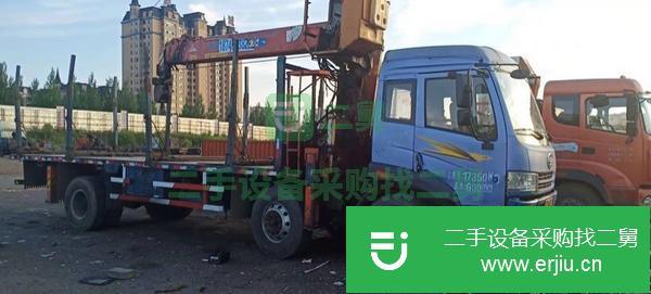 黑龍江出售二手8噸自卸吊車