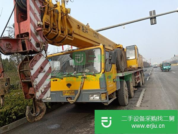 山東出售二手長江55噸吊車