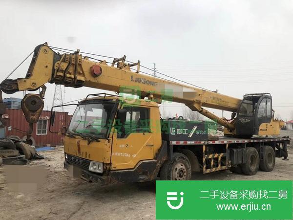 江蘇出售二手柳工12噸汽車吊