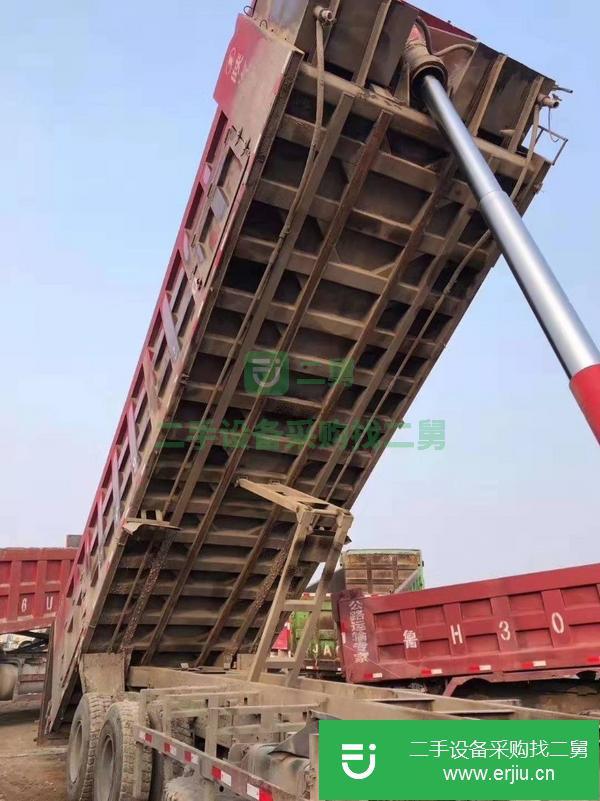 吉林出售二手德龍前四后八自卸車