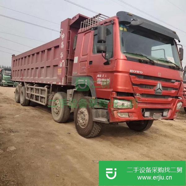 天津出售二手豪沃前四后八自卸車