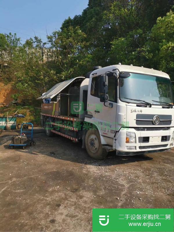 湖南出售17年中聯(lián)車載泵  車況無敵 泵送3萬方 手續(xù)齊全