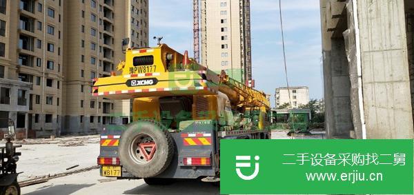 河南出售轉讓徐工吊車，無事故,手續齊全,全車無漏油