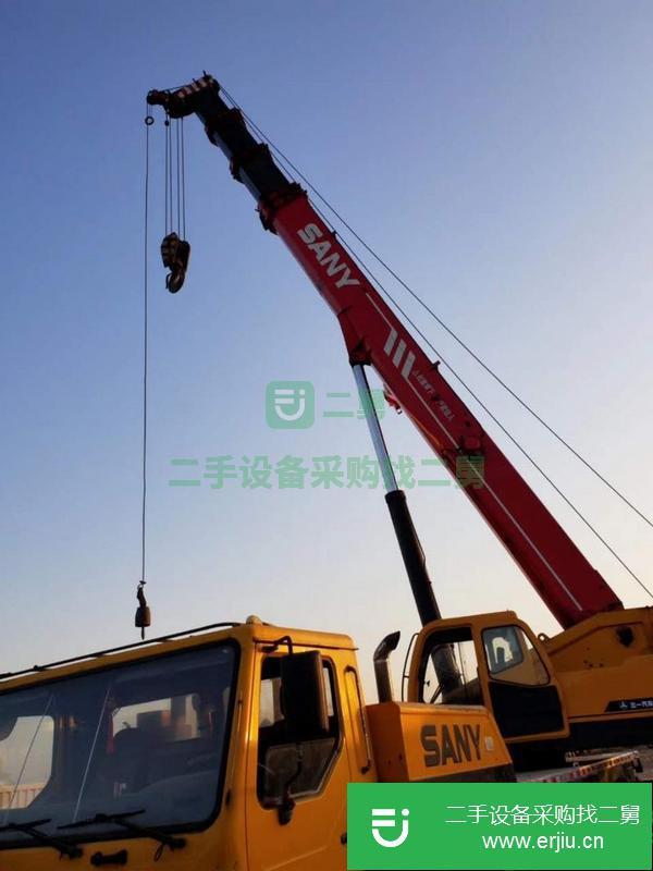 山東出售二手50噸三一吊車 五節(jié)臂