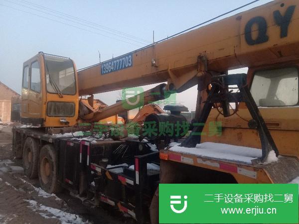 山東出售二手徐工吊車，全車無漏油，新換的六棱臂