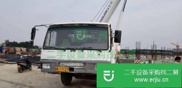 河南出售二手25噸中聯吊車