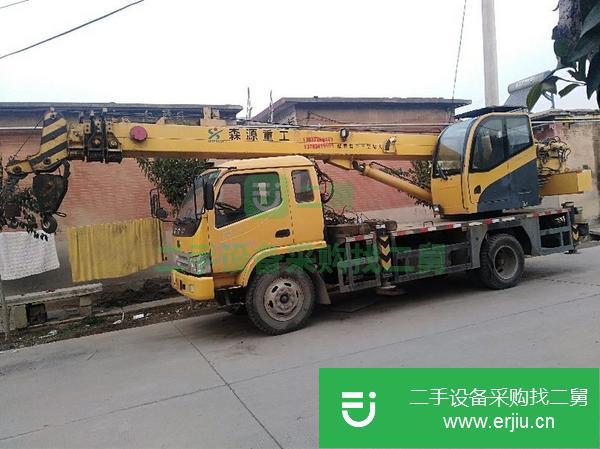 河南出售轉讓8噸森源吊車