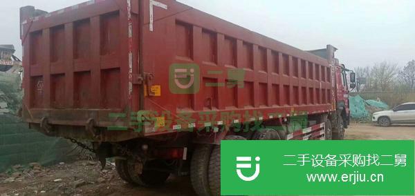 重慶出售二手國五豪沃自卸車  大箱8.6米