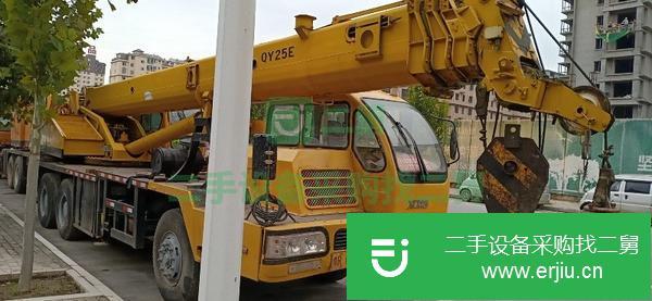 河南出售二手的徐工吊車，車況好,手續(xù)全,有空調(diào),有電腦