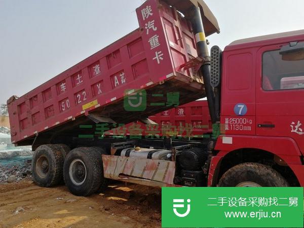 青海出售二手德龍后八輪自卸車