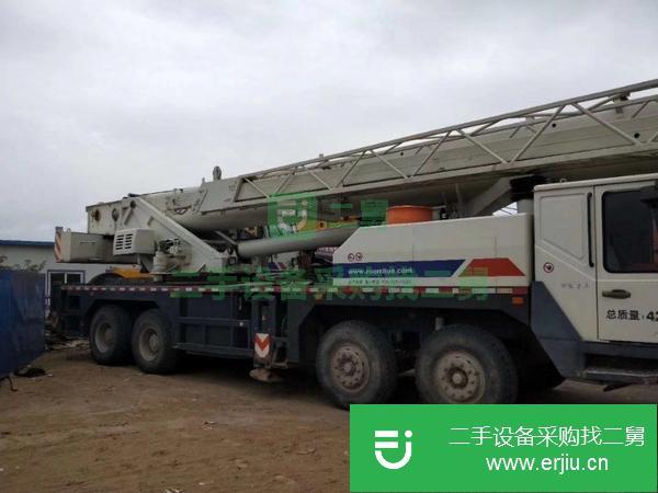 內蒙古出售二手中聯55噸汽車吊