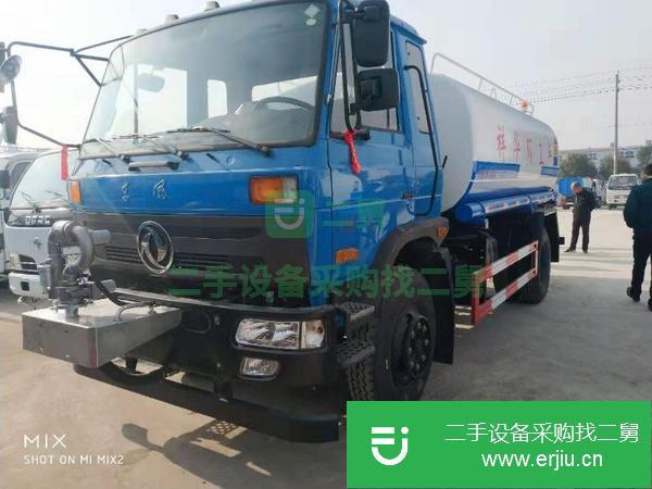 西藏出售二手國五灑水車