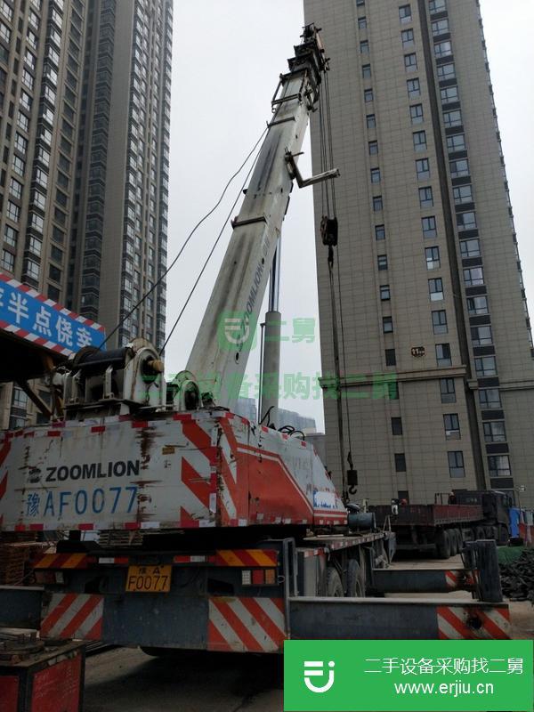 河南出售轉讓二十五噸中聯吊車 四節大臂 車況好手續齊全