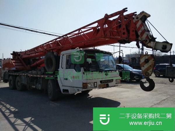 黑龍江出售二手浦園吊車，保無事故，手續齊全