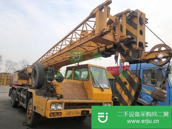 河北出售轉讓25噸吊車，手續齊全