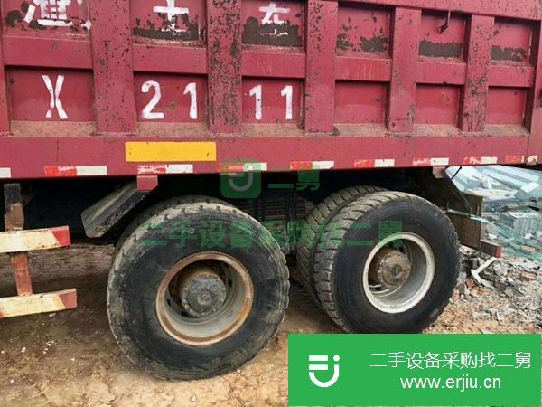 甘肅出售二手后八輪德龍自卸車