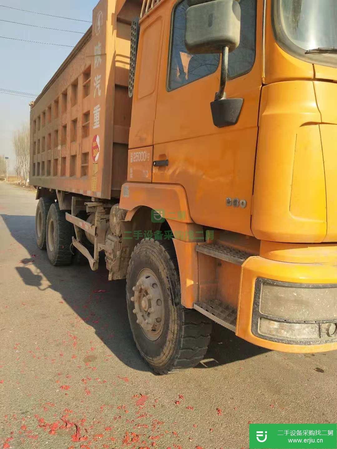 山西出售二手陜汽德龍F(tuán)3000自卸車