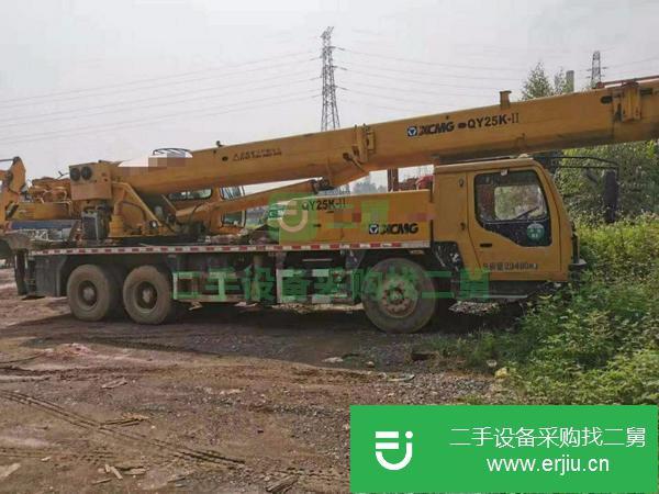 湖北出售二手徐工25K-2汽車吊