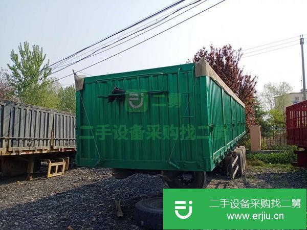山東出售二手11米側翻掛車
